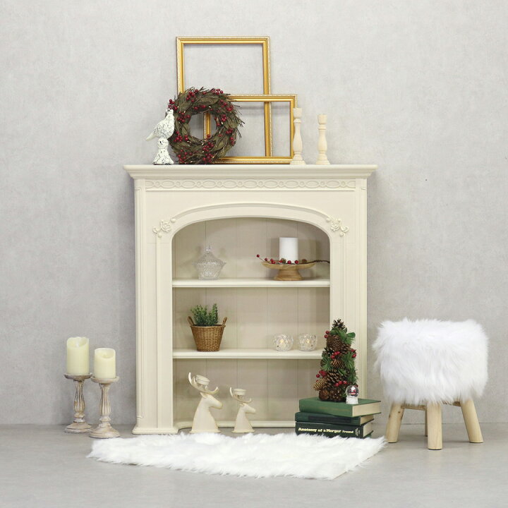 楽天市場】フルール マントルピースコンソール マホガニー フレンチ  