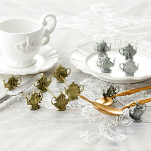 カフェカトラリーレスト 3個セットアンティーク ゴールド シルバー パーティー コーディネイト ディスプレイ インテリア ショップ プレゼント おしゃれ かわいい 箸置き 食器 洋食器 北欧