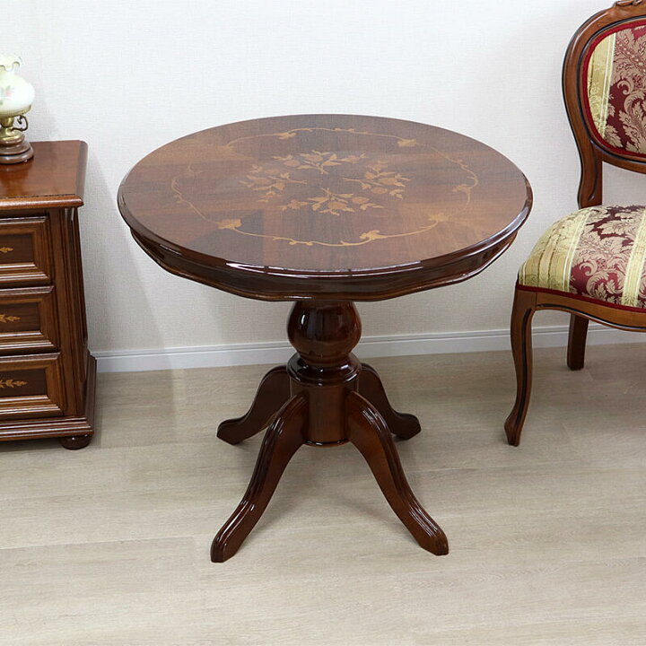 楽天市場】イタリア製 象嵌 ダイニングテーブルアンティーク 