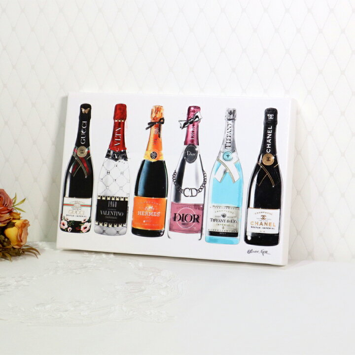 楽天市場】オリバーガル アートパネル FASHION CHAMPAGNE GALOREアート 