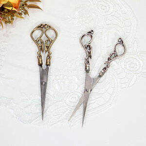 真鍮製 アンティーク はさみゴールド シルバー クラシック シンプル インテリア ディスプレイ オブジェ ショップ ギフト プレゼント おしゃれ かわいい 北欧 真鍮 輸入雑貨RE84301SR