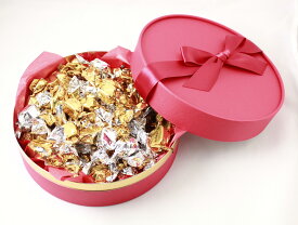チョコレートギフトラウンドBOXチョコレート（L）（ちょこれーとぎふと）【お礼・お返し】【ギフト】【オフ会】【バレンタイン】【ホワイトデー】【母の日】【父の日】【お中元】【お歳暮】