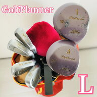 【中古】 レディース GolfPlanner ゴルフプランナー Pistonic ピストニック ゴルフセット クラブ セット …