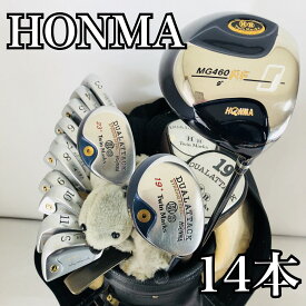 【中古】キャディバッグ付 豪華 14本 HONMA ホンマ Twin Marks ツインマークス メンズ ゴルフセット ゴルフクラブセット セット 初心者 入門 フルセット 右利き パター付 安価 11Y-95