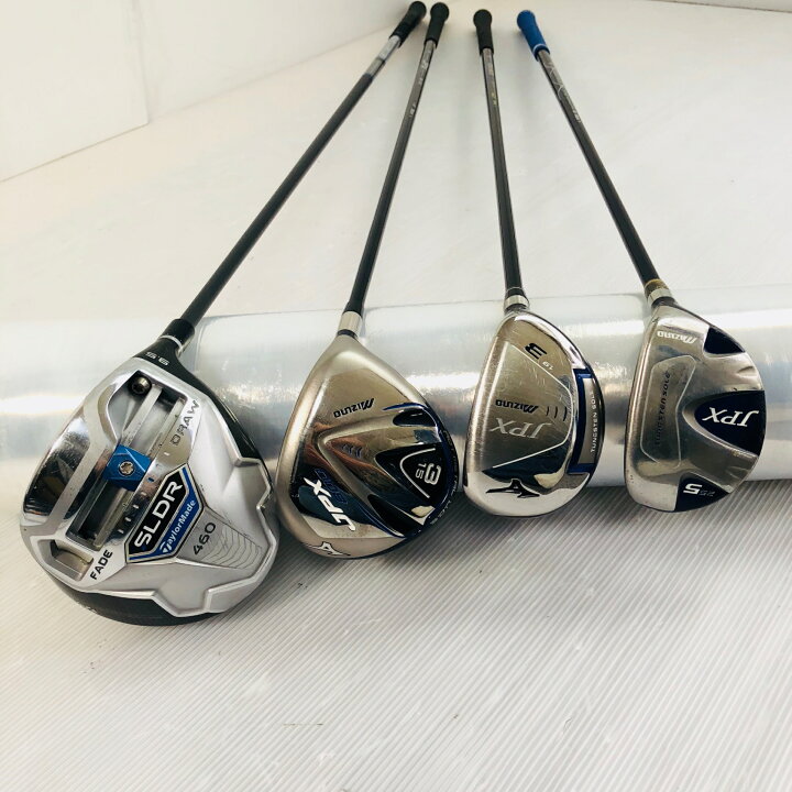 楽天市場】【保証付】【中古】キャディバッグ付 豪華 13本 MIZUNO 