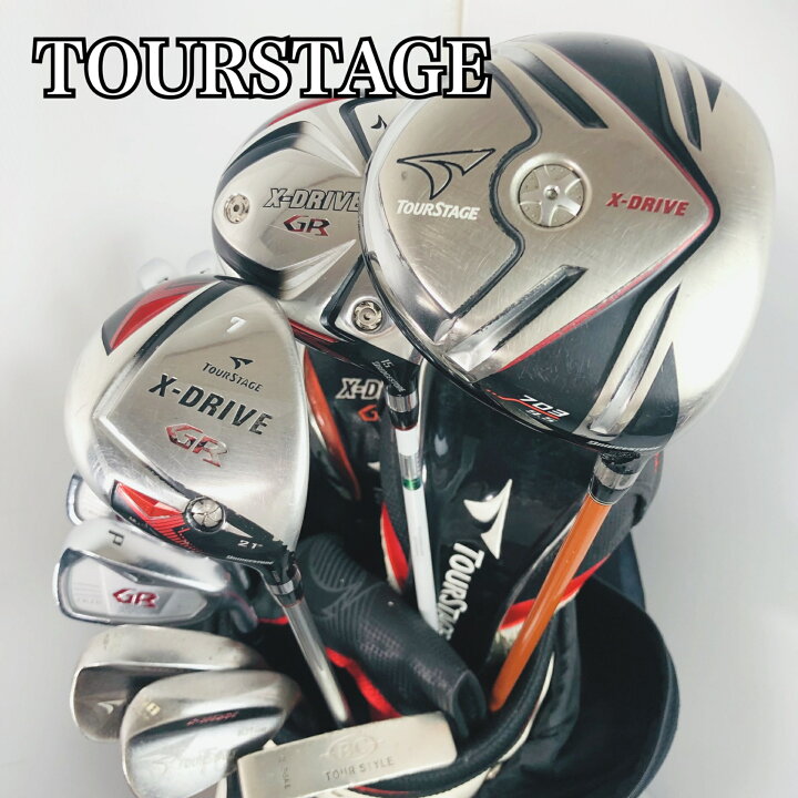 楽天市場】【保証付】【中古】キャディバッグ付 豪華 本 BRIDGESTONE 