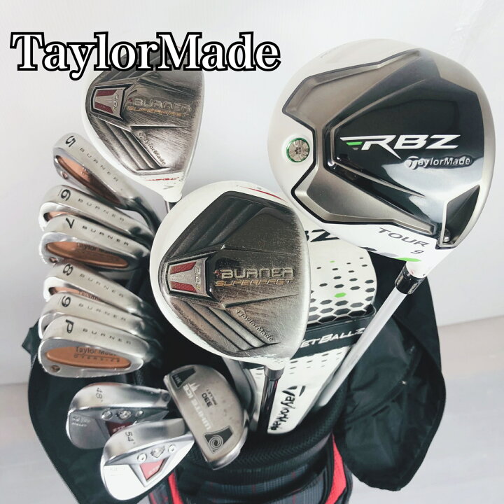 楽天市場】【保証付】【中古】キャディバッグ付 TaylorMade 