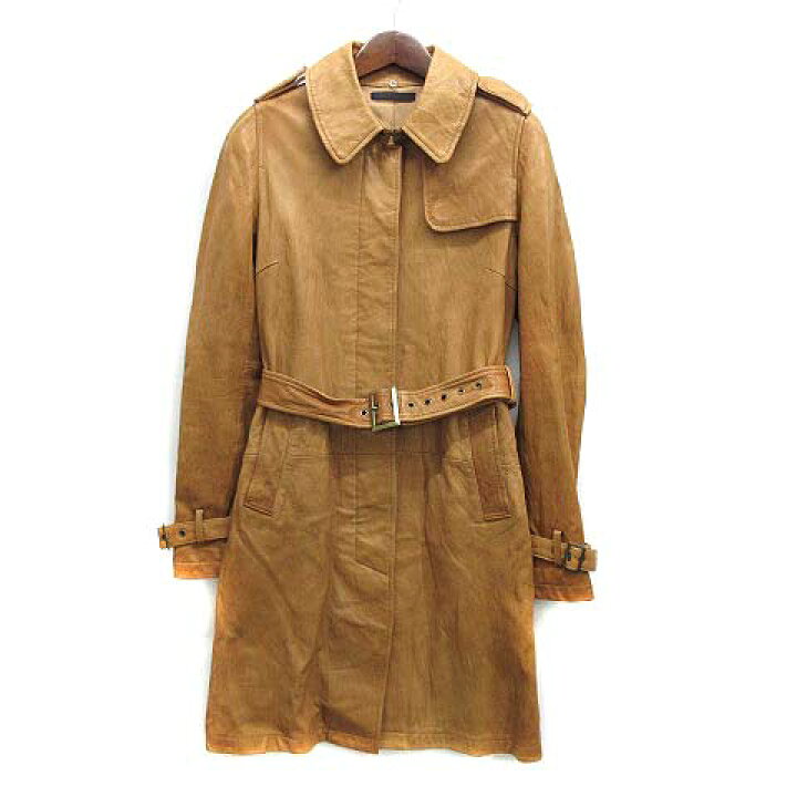 楽天市場】【中古】ルーバトラム Luva Tram ラムレザー コート 