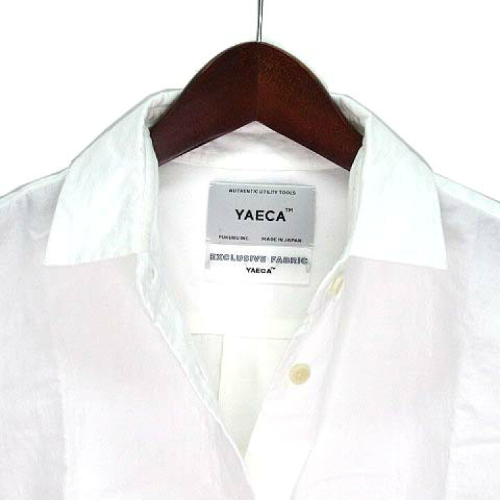 楽天市場】【中古】ヤエカ YAECA コットン リネン ロング シャツ
