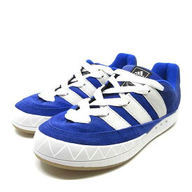 【中古】アディダスオリジナルス adidas originals アディマティック ADIMATIC atmos Blue スニーカー GX1828 スエード アトモスブルー 青 28cm メンズ 【ベクトル 古着】 230405