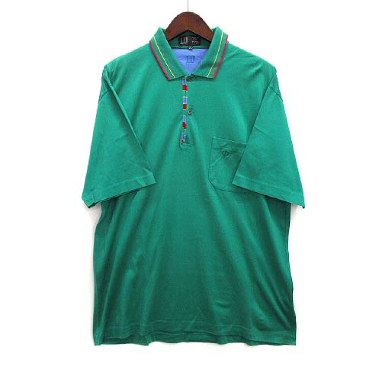 楽天市場】【中古】ダンヒル dunhill ポロシャツ ピュアコットン 半袖 