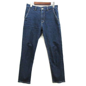 【中古】スローブ イエナ SLOBE IENA LE DENIM テーパード デニム パンツ ジーンズ ストレッチ インディゴ 38 18030912786010 レディース 【ベクトル 古着】 230828