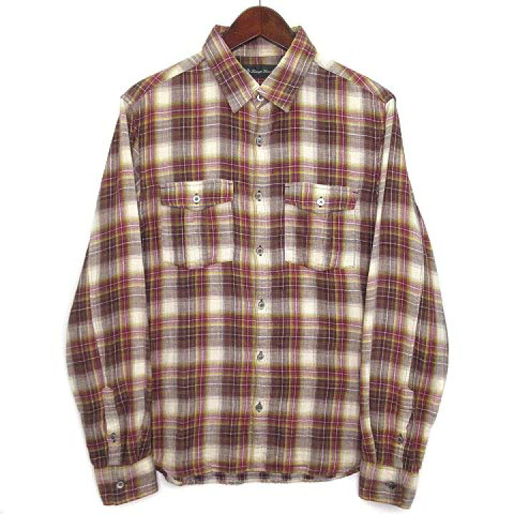 楽天市場】【中古】ラウンジリザード LOUNGE LIZARD ガーゼ チェック 
