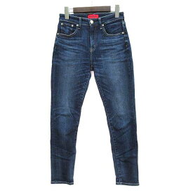 【中古】レッドカード RED CARD アニバーサリー ハイライズ デニム パンツ スキニー ストレッチ ジーンズ 26403HR インディゴ 23 レディース 【ベクトル 古着】 231016