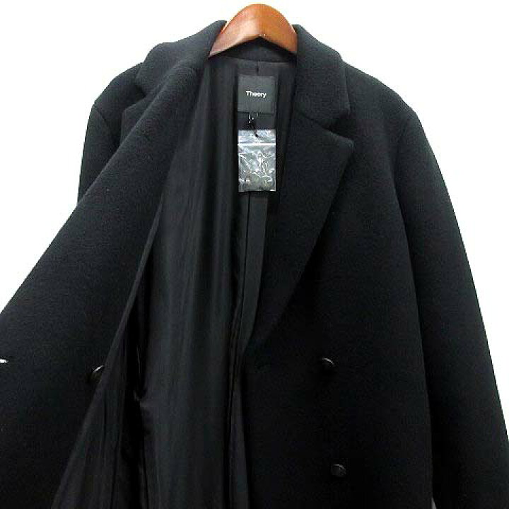 楽天市場】【中古】セオリー Theory ウール ロング ダブル チェスター 
