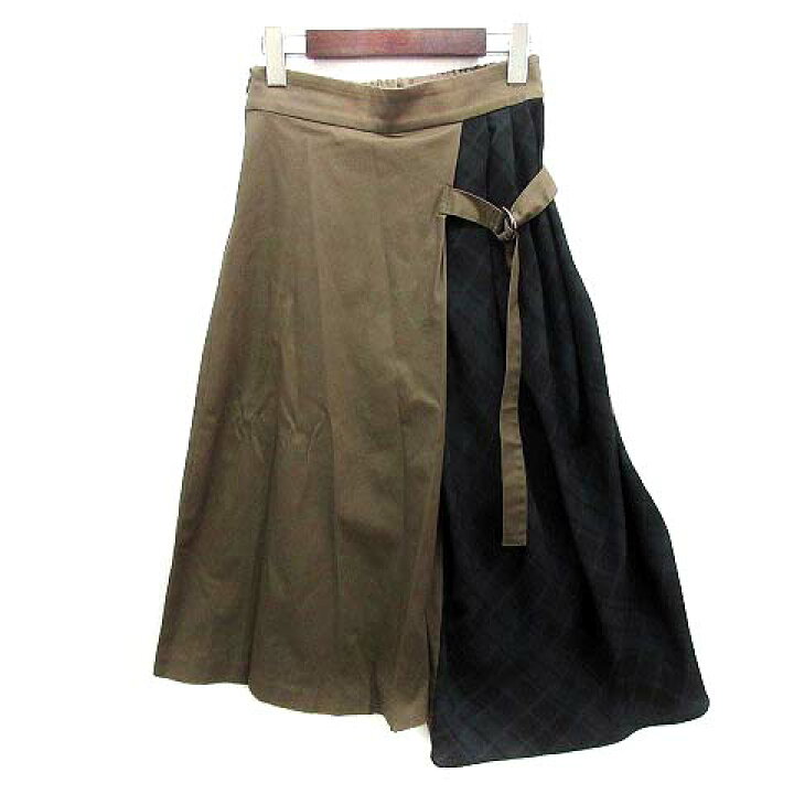 楽天市場】【中古】ラスリック La SRIC アシンメトリー スカーチョ 