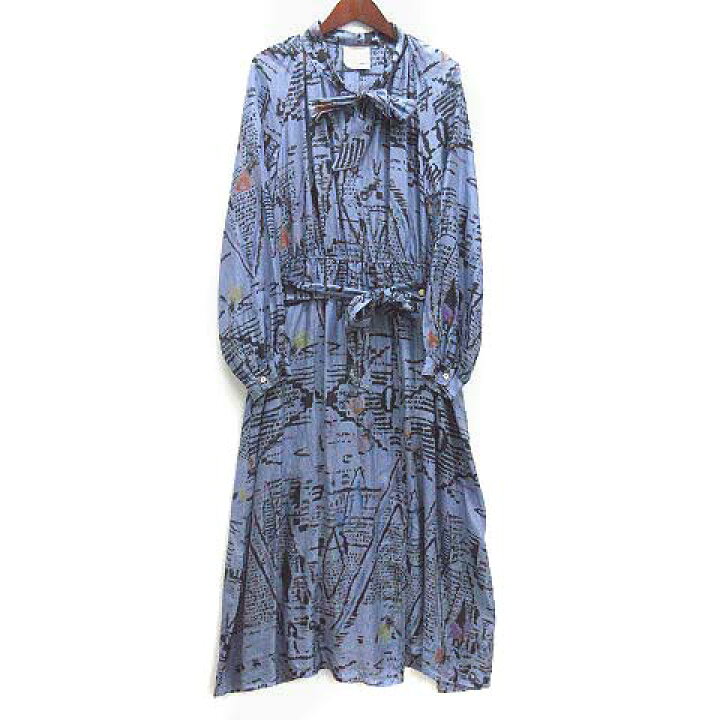 楽天市場】【中古】フォルテフォルテ FORTE FORTE 総柄 シルク ロング 