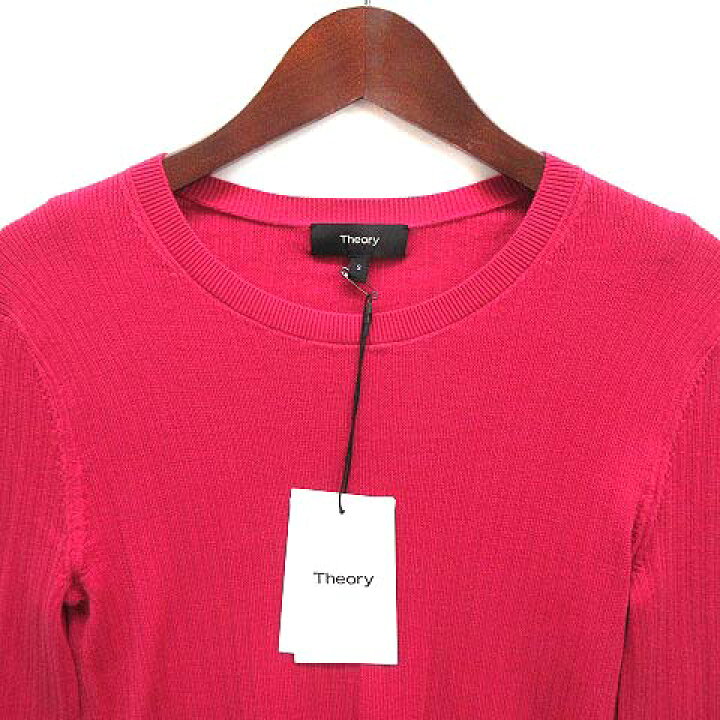 楽天市場】【中古】未使用品 セオリー Theory ランダムリブ ニット 
