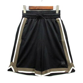 【中古】未使用品 アンダーアーマー UNDER ARMOUR ヒートギア スポーツスタイル メッシュ ショーツ ショートパンツ ハーフパンツ ブラック 黒 S メンズ 【ベクトル 古着】 240521