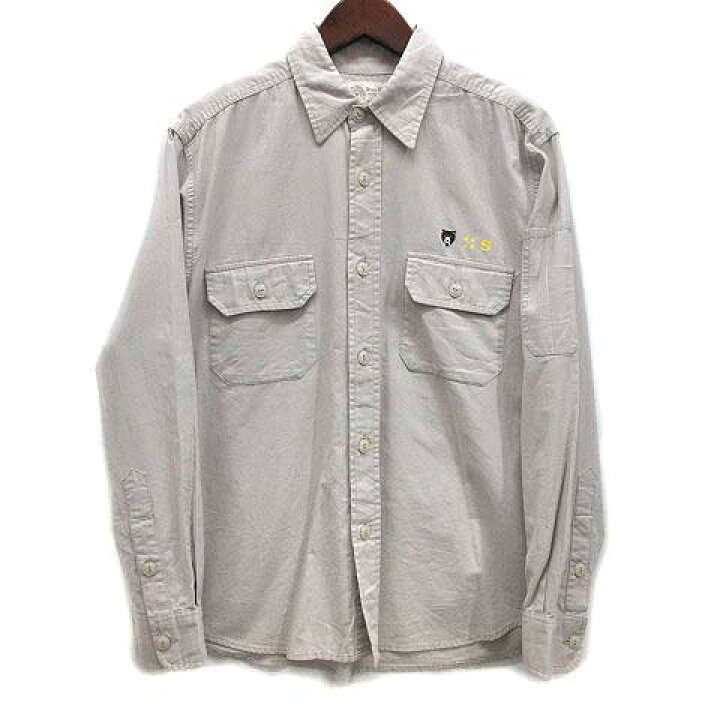 楽天市場】【中古】ステューシー STUSSY OFFICIAL SHIRT ワークシャツ 