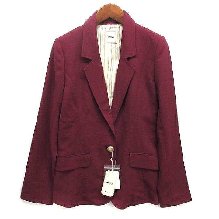 楽天市場】【中古】未使用品 ミーア MIIA テーラード ジャケット 裏 