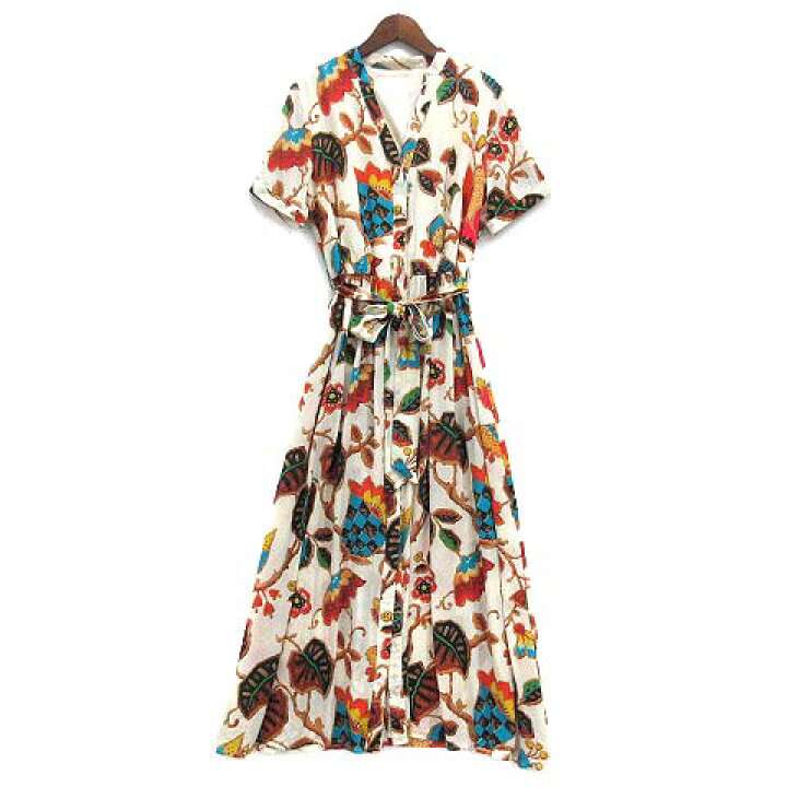 楽天市場】【中古】アリスオリビア Alice+Olivia 花柄 シルク シフォン  