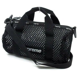 【中古】シュプリーム SUPREME メッシュ ミニ ダッフルバッグ Mesh Mini Duffle Bag 2023SS ブラック 黒 ☆AA★ 【ベクトル 古着】 260306