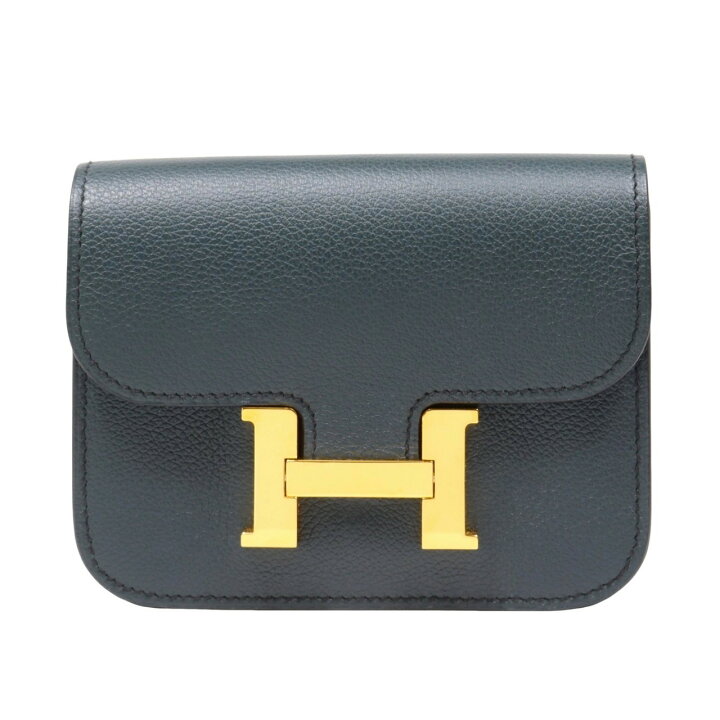楽天市場】HERMES エルメス コンスタンス スリム バイカラー エプソン  
