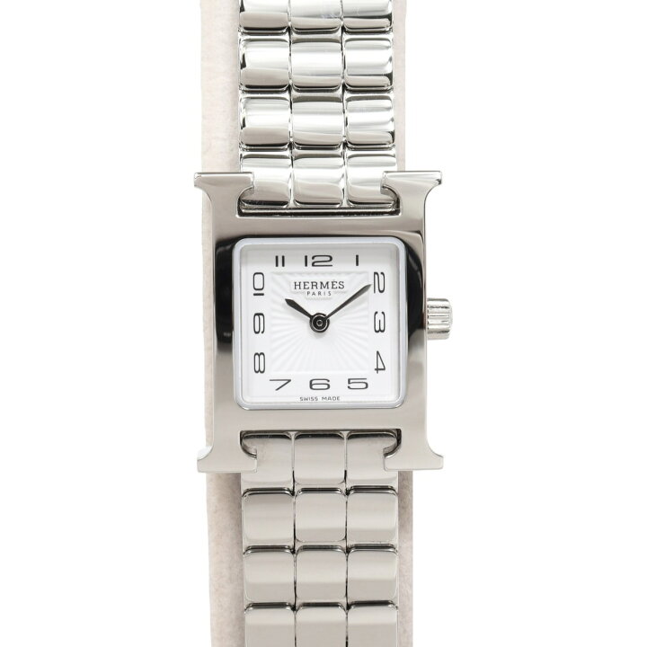楽天市場】HERMES エルメス Hウォッチ ミニ HH1.110 アシエ  