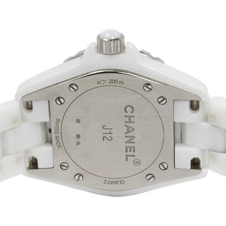 楽天市場】CHANEL シャネル J12 33mm H2123 デイト 12P ダイヤモンド 