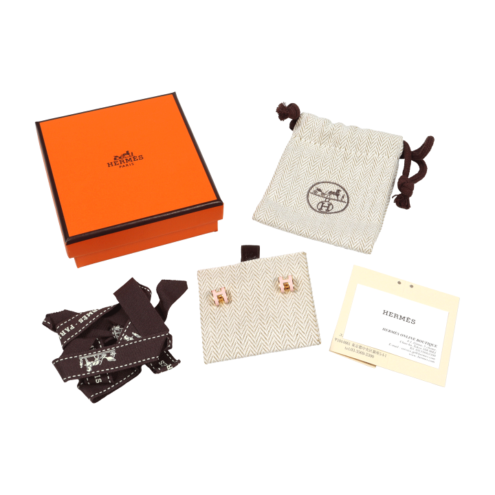 楽天市場】HERMES エルメス ミニポップアッシュ ピアス メタル