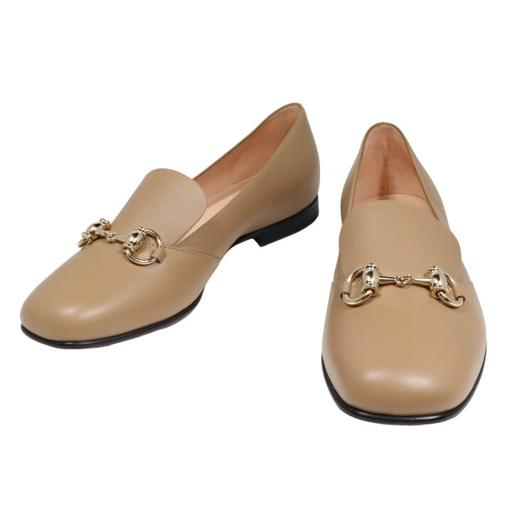 楽天市場】GUCCI グッチ ホースビット フラットパンプス 466702 レザー 