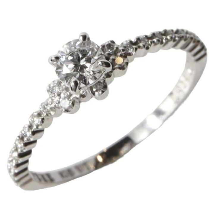 楽天市場】AHKAH アーカー PEME K18WG デザイン リング ダイヤモンド  