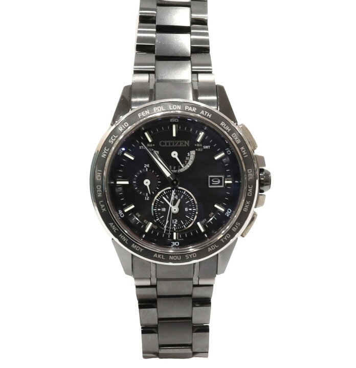 楽天市場】【中古】CITIZEN シチズン アテッサ エコドライブ AT9025 