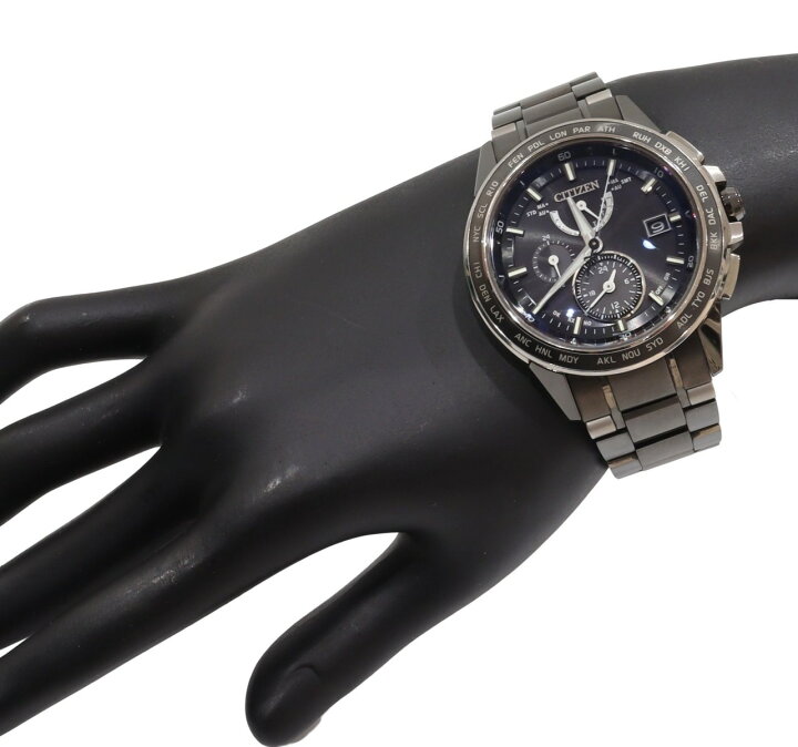 楽天市場】【中古】CITIZEN シチズン アテッサ エコドライブ AT9025 