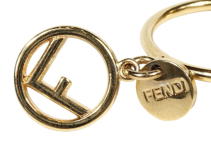 楽天市場】FENDI フェンディ ロゴ クリスタル 2連 リング 8AG737-6DM 