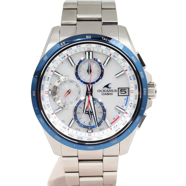 楽天市場】【中古】CASIO カシオ オシアナス OCW-T2610 デイト クロノ 