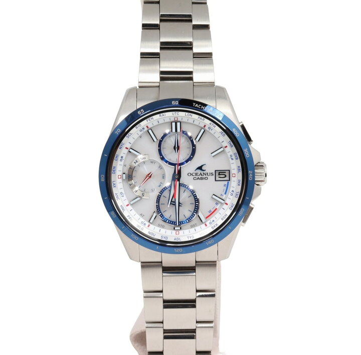 楽天市場】【中古】CASIO カシオ オシアナス OCW-T2610 デイト クロノ 