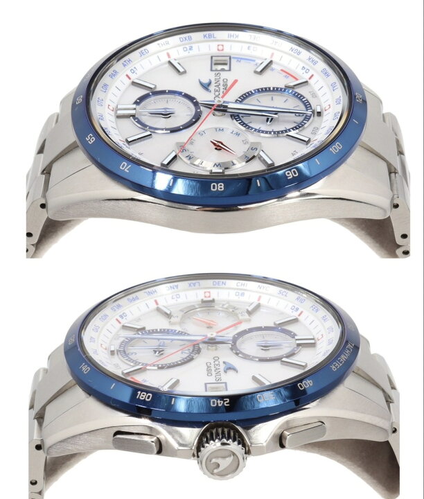楽天市場】【中古】CASIO カシオ オシアナス OCW-T2610 デイト クロノ 