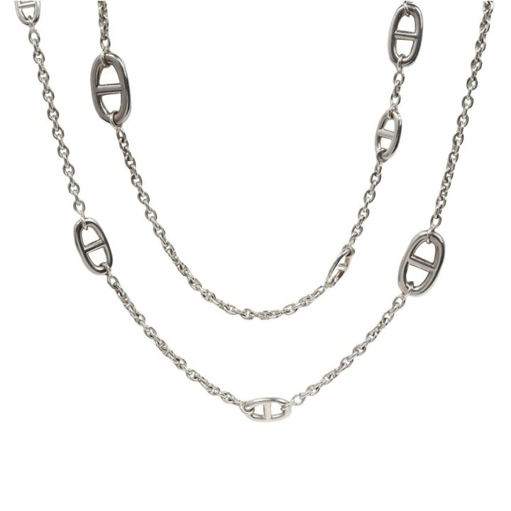 楽天市場】【中古】HERMES エルメス SV925 ファランドール 160 ロング  