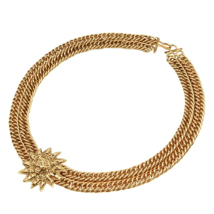 楽天市場】CHANEL シャネル ライオン ココマーク ダブルチェーン 2連  