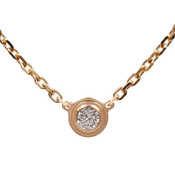 楽天市場】Cartier カルティエ 750 K18 PG ダムール ネックレス XS  