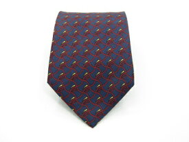 お買い物マラソン♪全品P10倍【中古ネクタイ】メール便対応OKFENDI フェンディネクタイ【パターン・規則柄系】【ネイビー系】【ランクA】【ネクタイ中古】