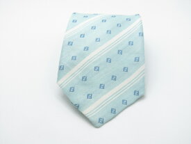 お買い物マラソン♪全品P10倍【中古ネクタイ】【大処分】メール便対応OKFENDIフェンディネクタイ【ロゴ系】【グリーン系】【ランクB】【ネクタイ中古】