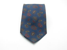 お買い物マラソン♪全品P10倍【中古ネクタイ】【値下げ】メール便対応OKFENDIフェンディネクタイ【ペイズリー系】【ネイビー系】【ランクB】【ネクタイ中古】