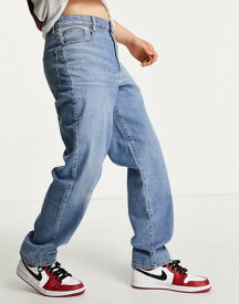 エイソス メンズ デニムパンツ ボトムス ASOS DESIGN baggy jeans in vintage mid wash Vintage mid wash
