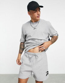 リーボック メンズ ハーフパンツ・ショーツ ボトムス Reebok Classics Brand Proud shorts in gray Gray