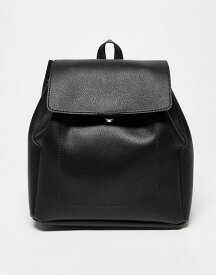 エイソス レディース バックパック・リュックサック バッグ ASOS DESIGN soft minimal backpack in black Black