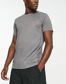 【送料無料】 エイソス メンズ Tシャツ トップス ASOS 4505 icon training t-shirt with quick dry in grey marl Gray Heather