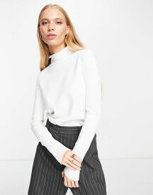 【送料無料】 フレンチコネクション レディース ニット・セーター アウター French Connection high neck sweater in white Winter white